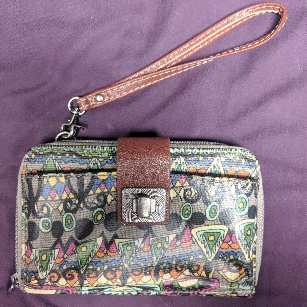 Sakroots Wallet with Phone Holder